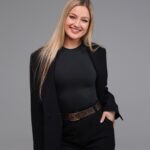 Czarny garnitur damski 4angels